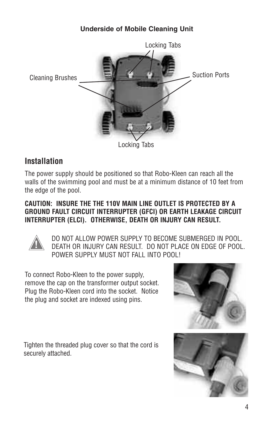 SmartPool Inc Robo-Kleen User Manual | Page 4 / 8