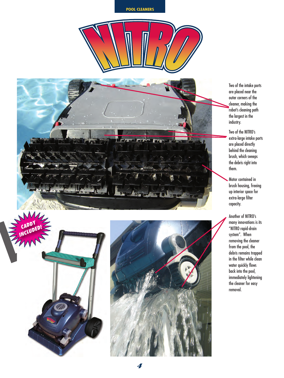 SmartPool Inc Nitro Robotic Pool Cleaner NC31 User Manual | Page 4 / 52