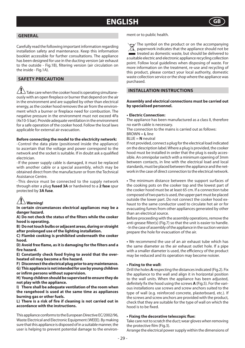 English | Samsung HDC6D90TG User Manual | Page 29 / 84