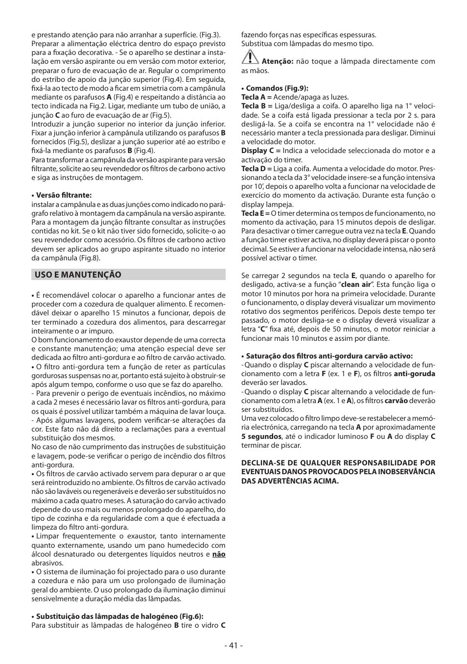 Samsung HDC6D90TG User Manual | Page 41 / 84
