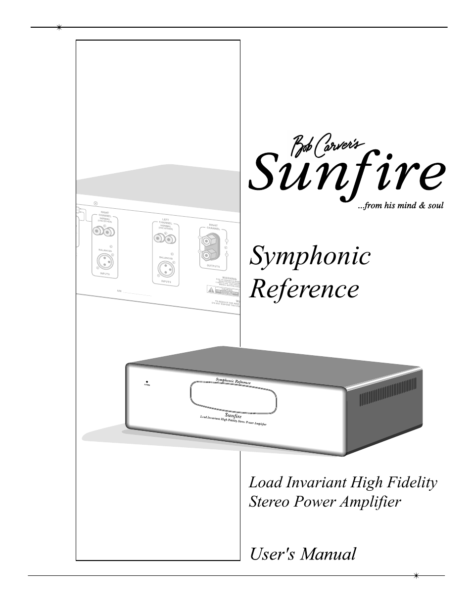 Sunfire 913-047-00 User Manual | 16 pages