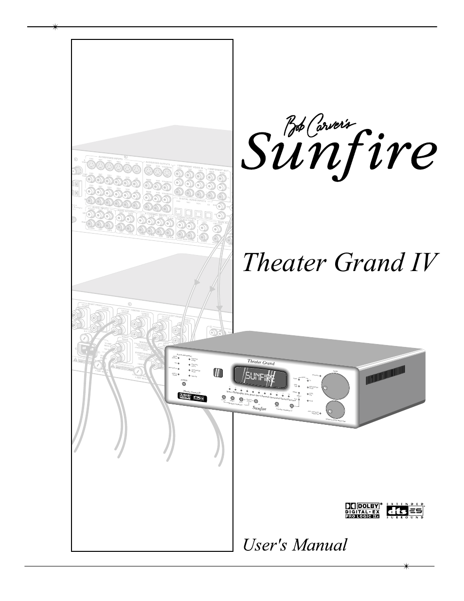 Sunfire IV User Manual | 60 pages