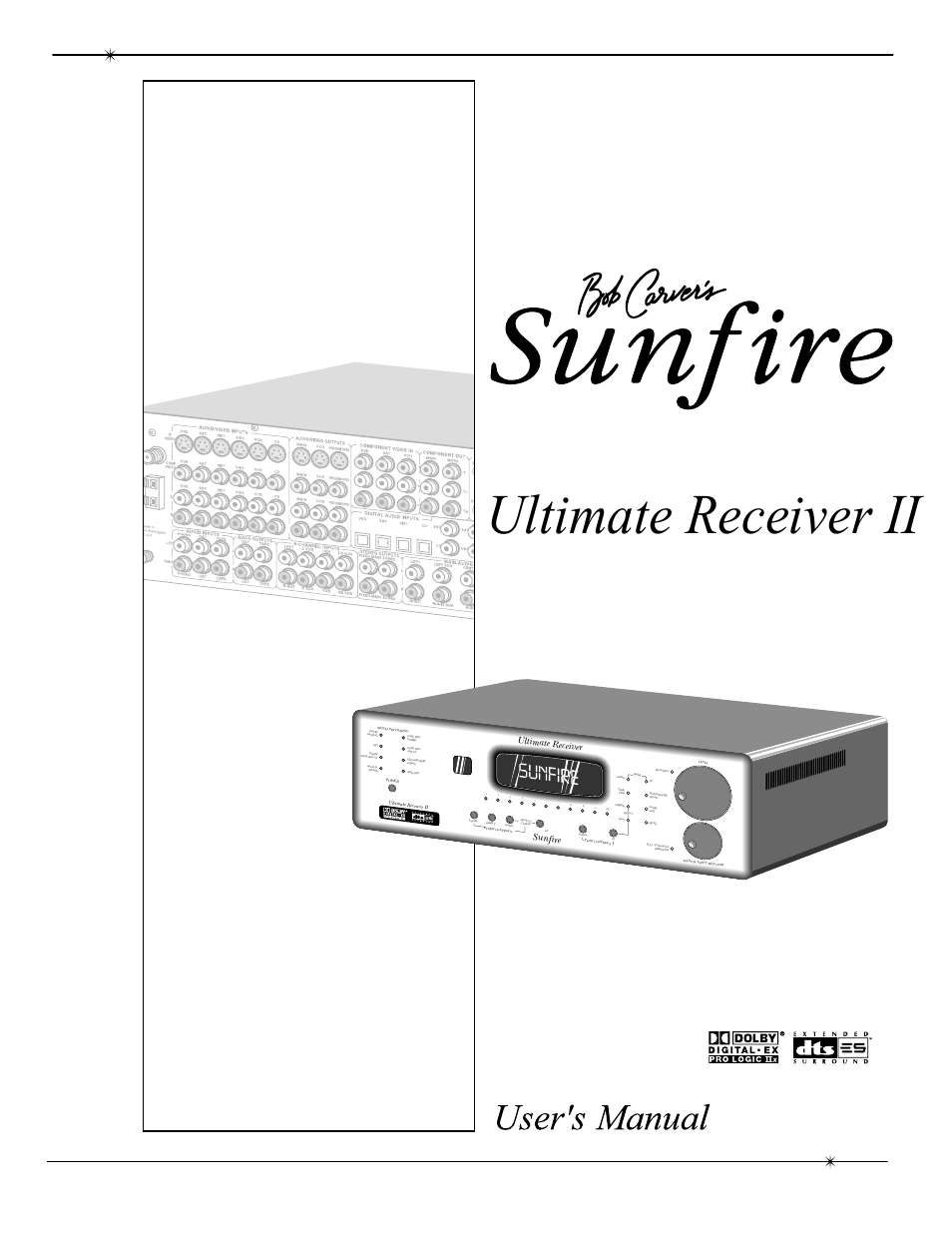 Sunfire Radio User Manual | 60 pages