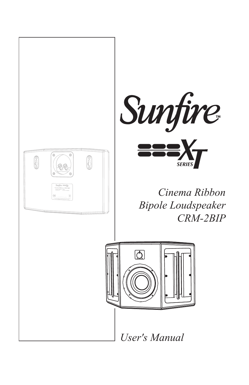 Sunfire CRM-2BIP User Manual | 12 pages