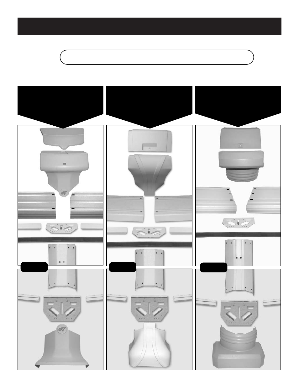 Installation • assembly steps, Construction close-ups, Deluxe pools | Supreme pools, 7” xl pools | Swim'n Play oval 4ft pool User Manual | Page 6 / 28