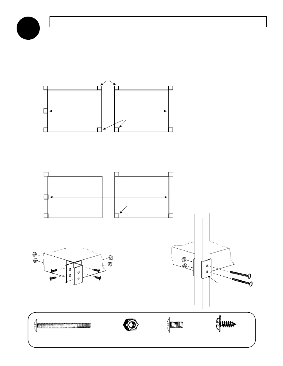 Important: only hand tighten screws at this time | Swim'n Play end deck User Manual | Page 4 / 18