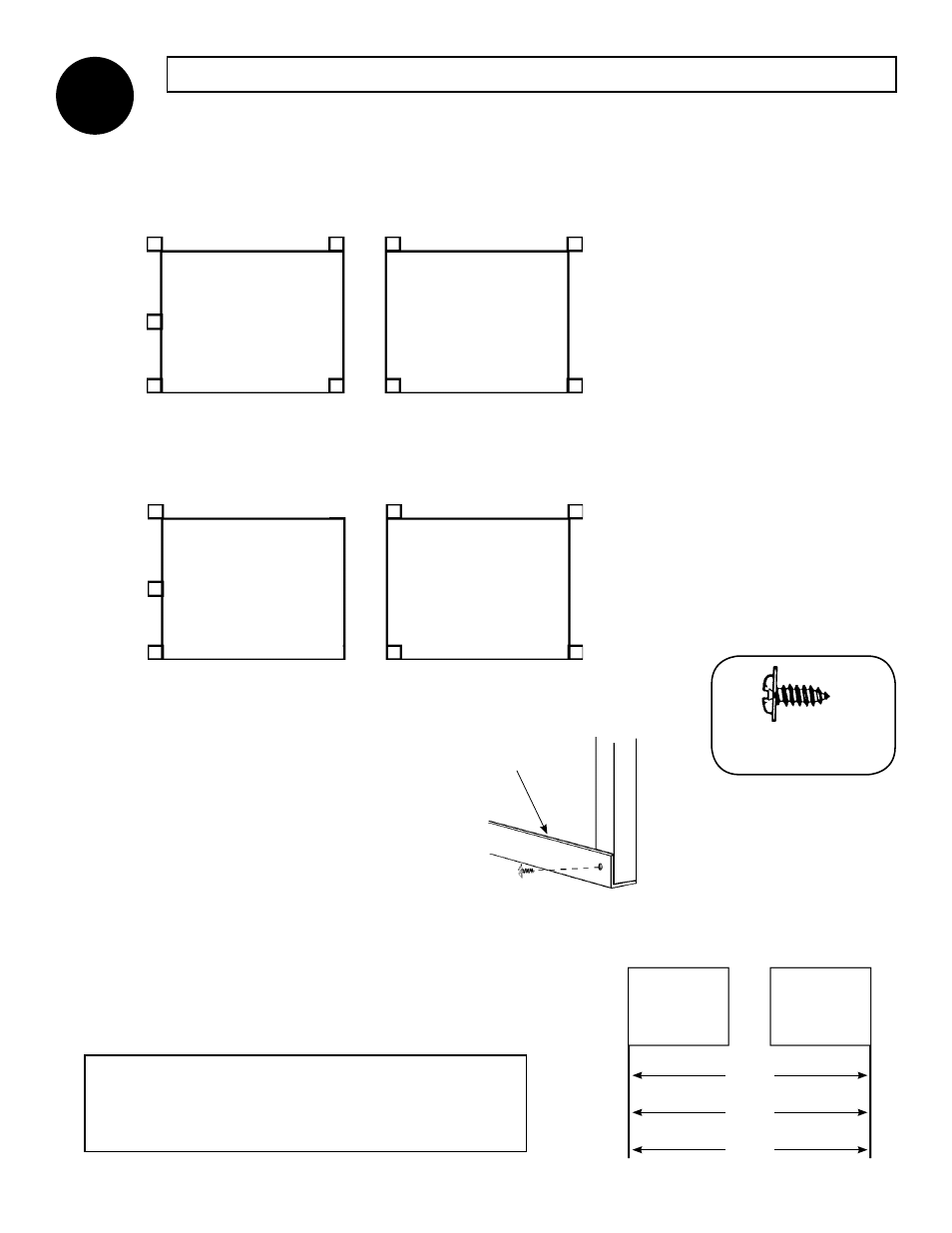 Important: only hand tighten screws at this time | Swim'n Play end deck User Manual | Page 6 / 18