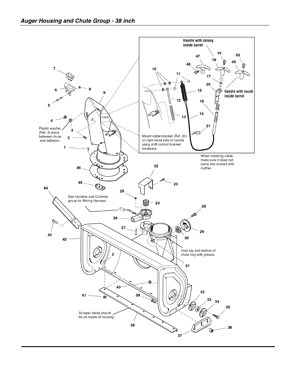 Snapper TWO STAGE LARGE FRAME (2006) SERIES 7 95247E (1694853) User Manual | Page 12 / 36