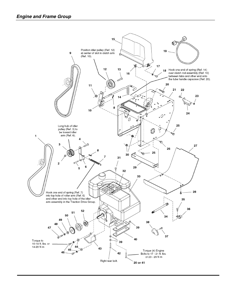 Snapper TWO STAGE LARGE FRAME (2006) SERIES 7 95247E (1694853) User Manual | Page 20 / 36