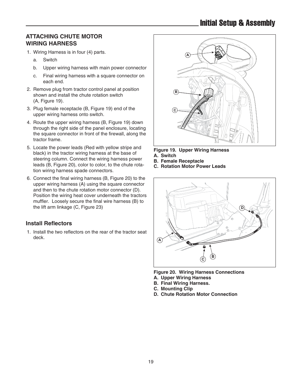 Initial setup & assembly | Snapper 42" Single-Stage Snowthrower User Manual | Page 21 / 28