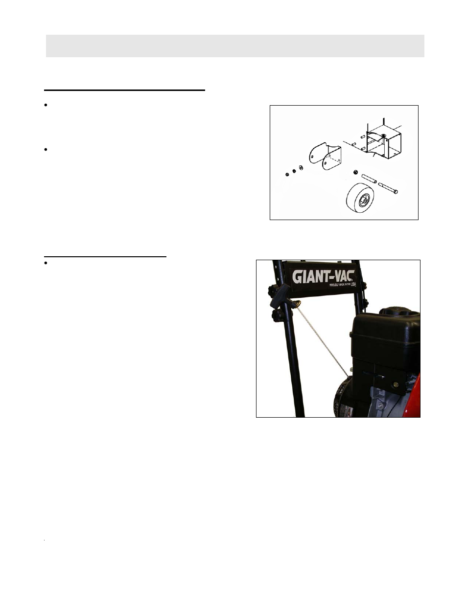 Unit assembly, Front wheel assembly, Handle assembly | Snapper ELBX10151BV User Manual | Page 5 / 20