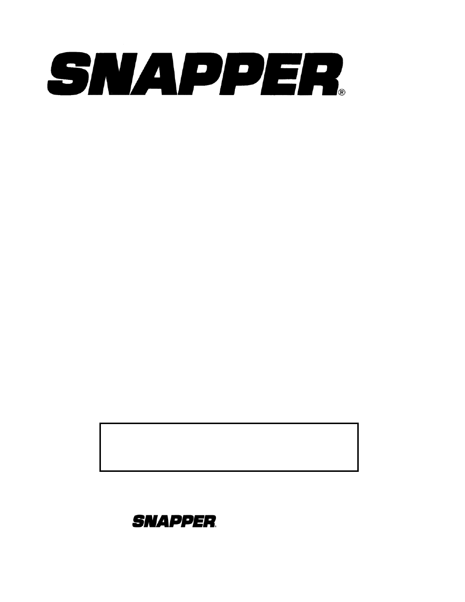 Snapper R8002BE User Manual | Page 54 / 54