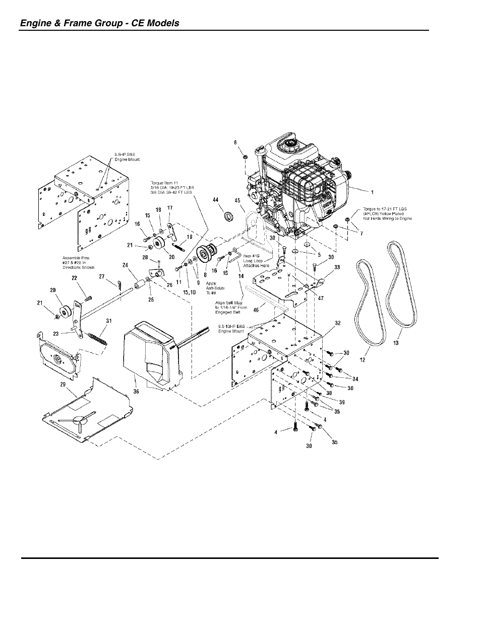 Snapper 95288E User Manual | Page 18 / 38