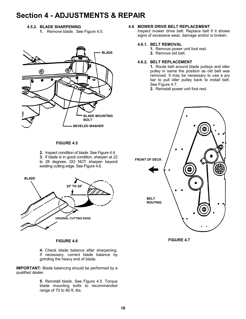 Snapper ZM5200M  EN User Manual | Page 18 / 32