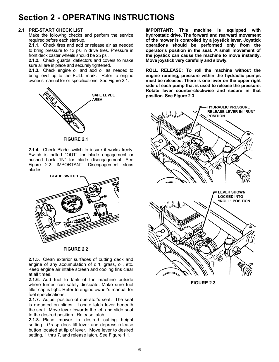 Snapper ZM5200M  EN User Manual | Page 6 / 32