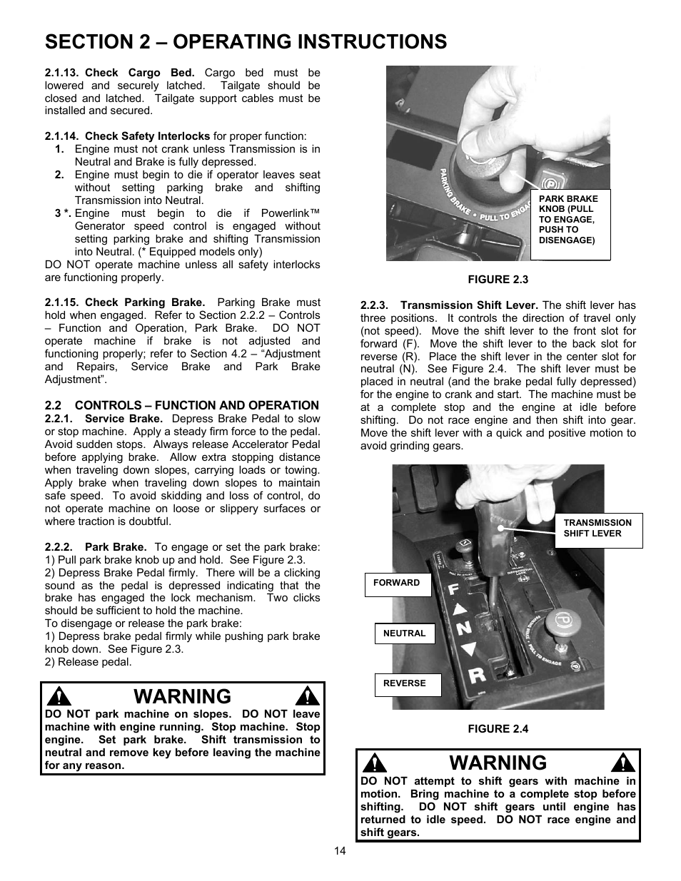 Warning | Snapper 7085632 User Manual | Page 14 / 36