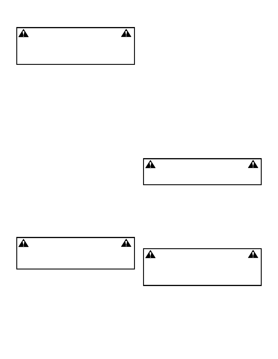 Warning | Snapper SV25550HV User Manual | Page 9 / 16