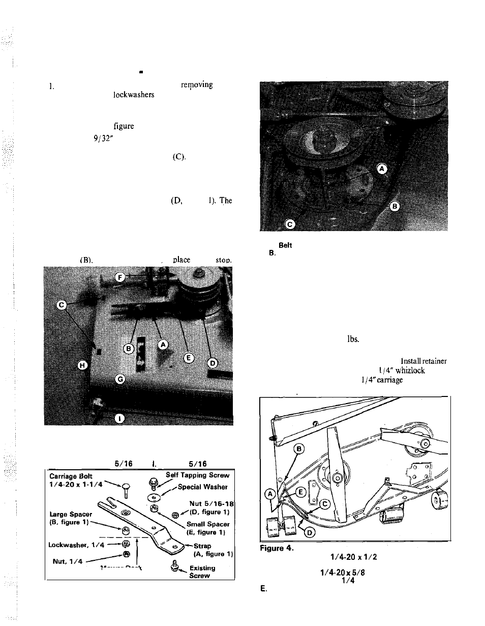 Installation blower assembly, 36” mower | Snapper 1691356 User Manual | Page 3 / 16
