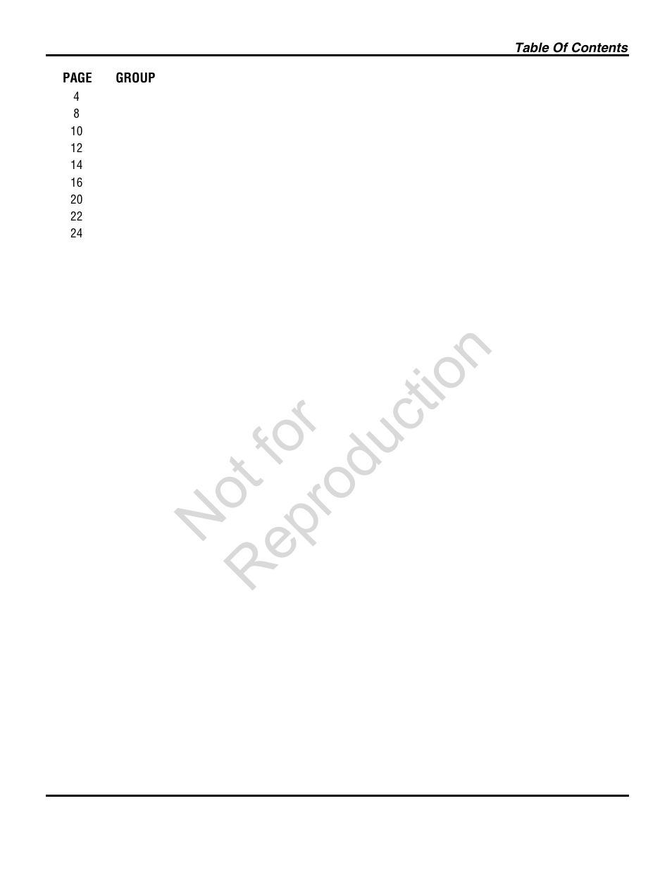 Not for reproduction | Snapper 1696002 User Manual | Page 3 / 28