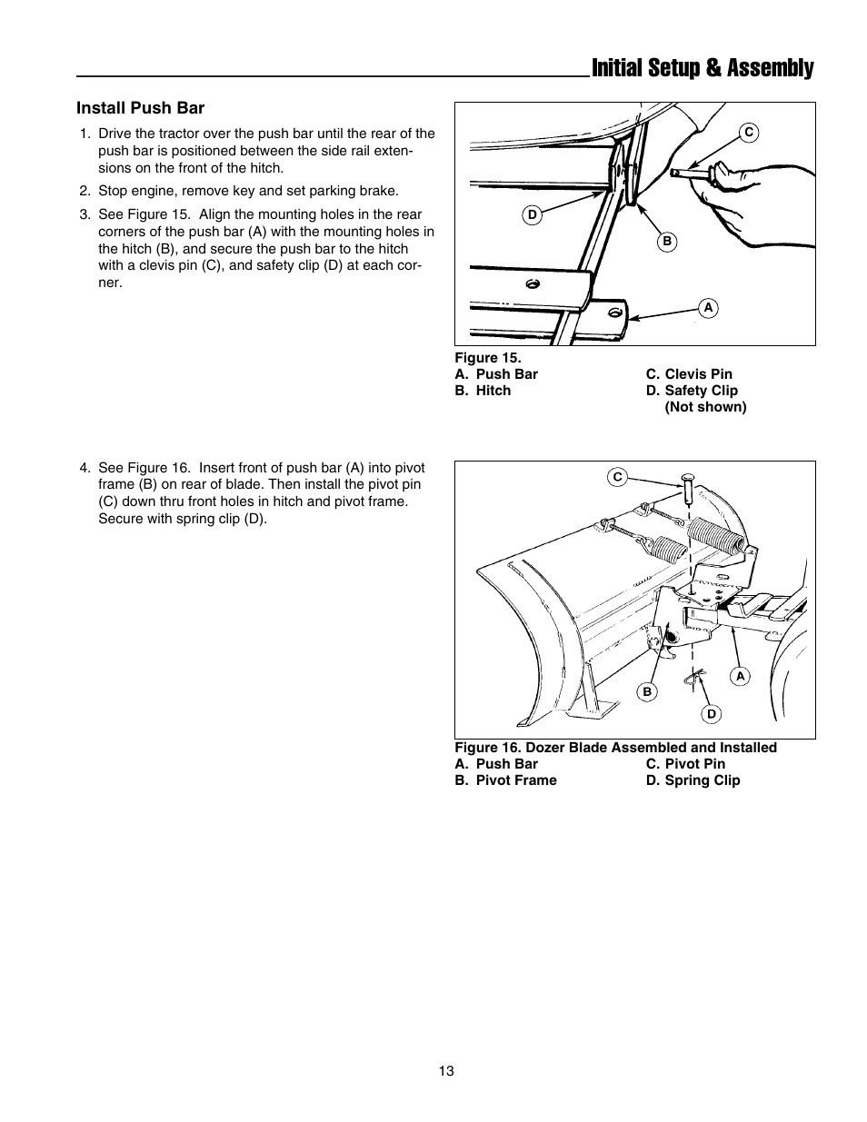 Initial setup & assembly | Snapper 1693755 User Manual | Page 14 / 20