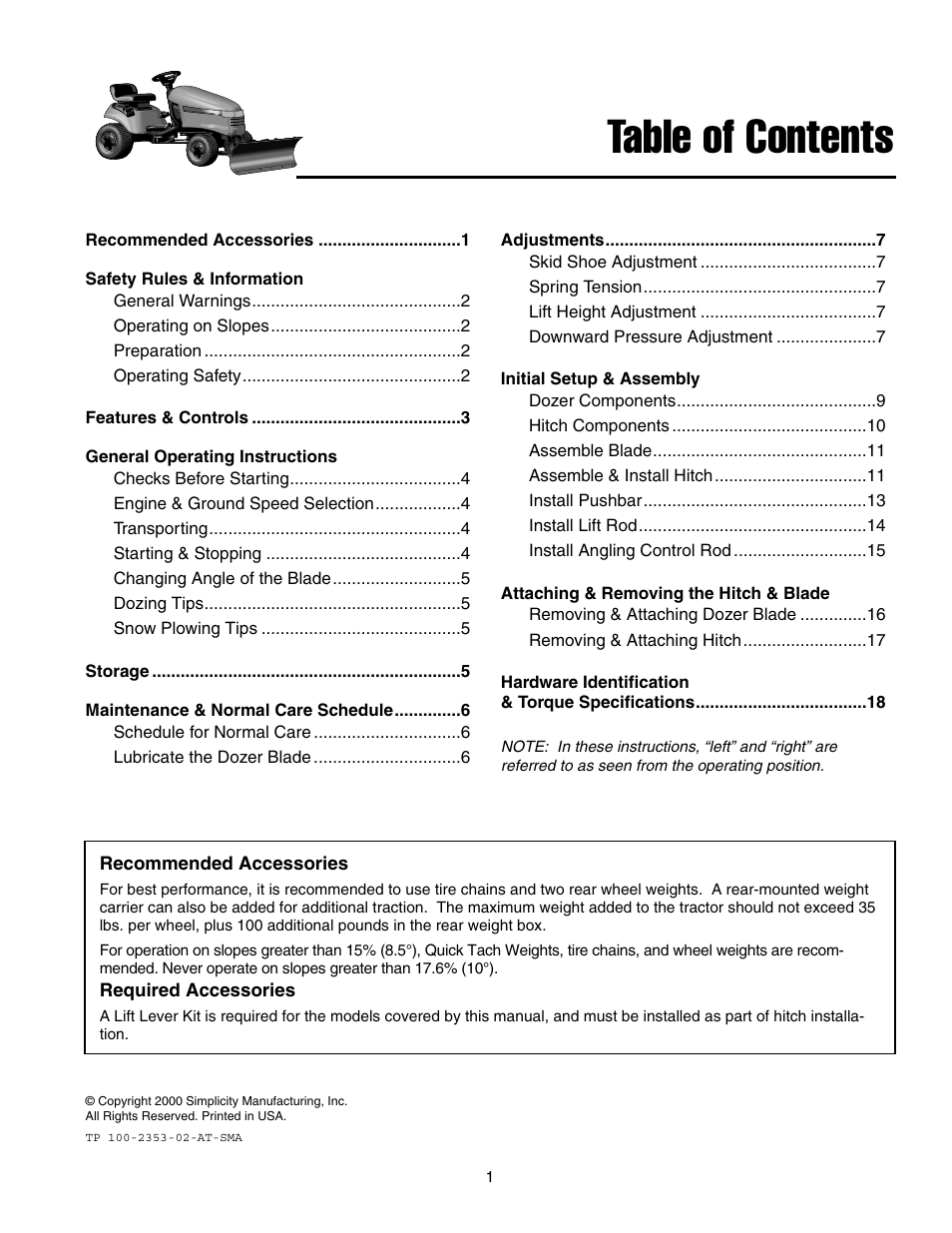 Snapper 1693755 User Manual | Page 2 / 20