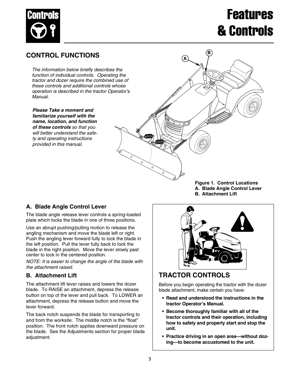 Features & controls | Snapper 1693755 User Manual | Page 4 / 20