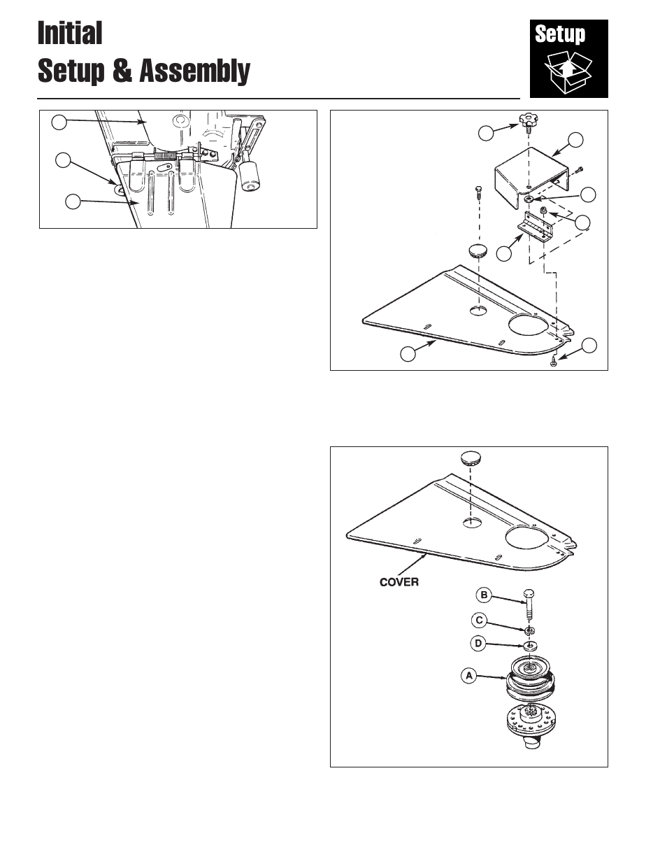 Initial setup & assembly | Snapper 1726315-02 User Manual | Page 6 / 16