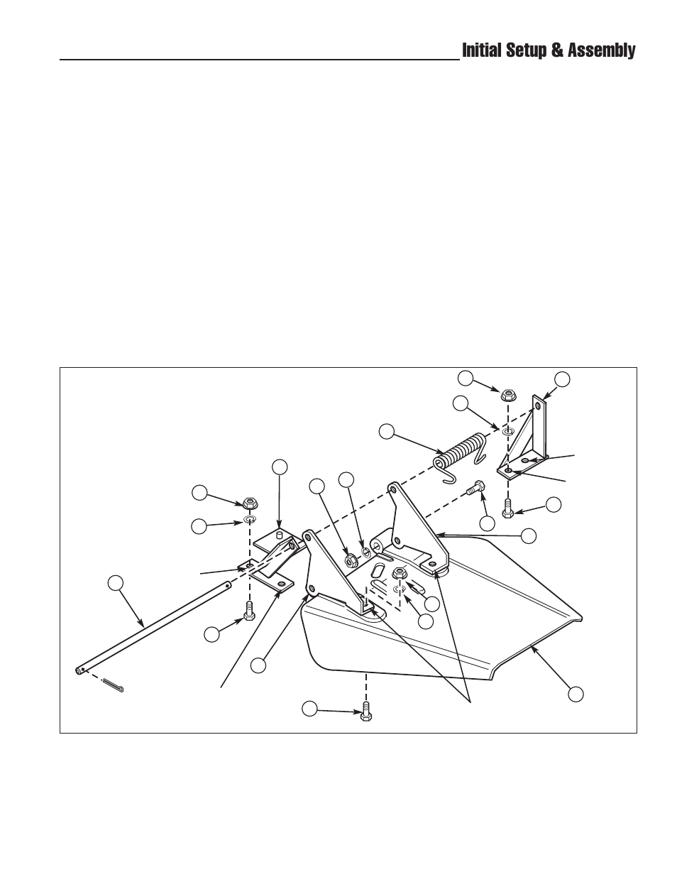 Initial setup & assembly | Snapper 1726315-02 User Manual | Page 7 / 16