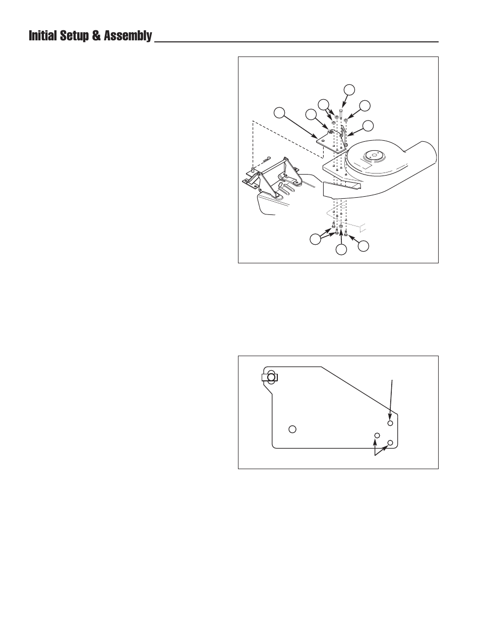 Initial setup & assembly | Snapper 1726315-02 User Manual | Page 8 / 16