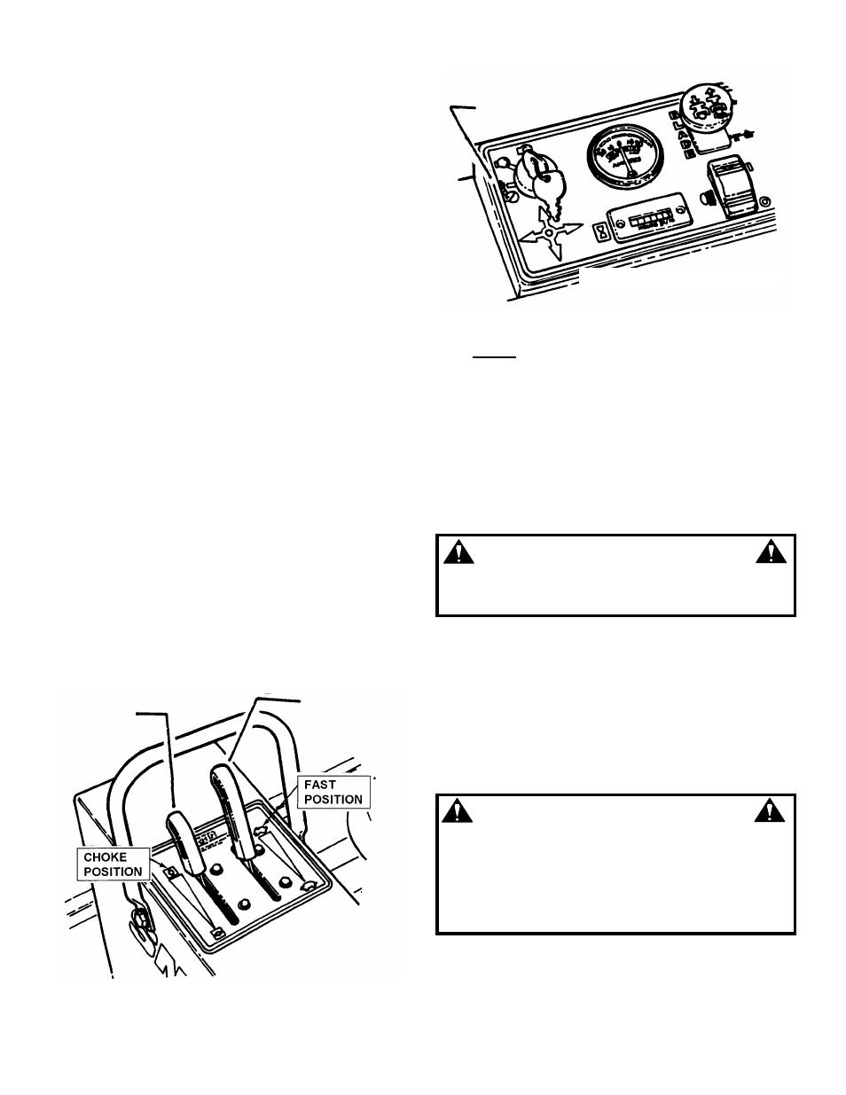 Warning | Snapper ZM5202M User Manual | Page 10 / 36
