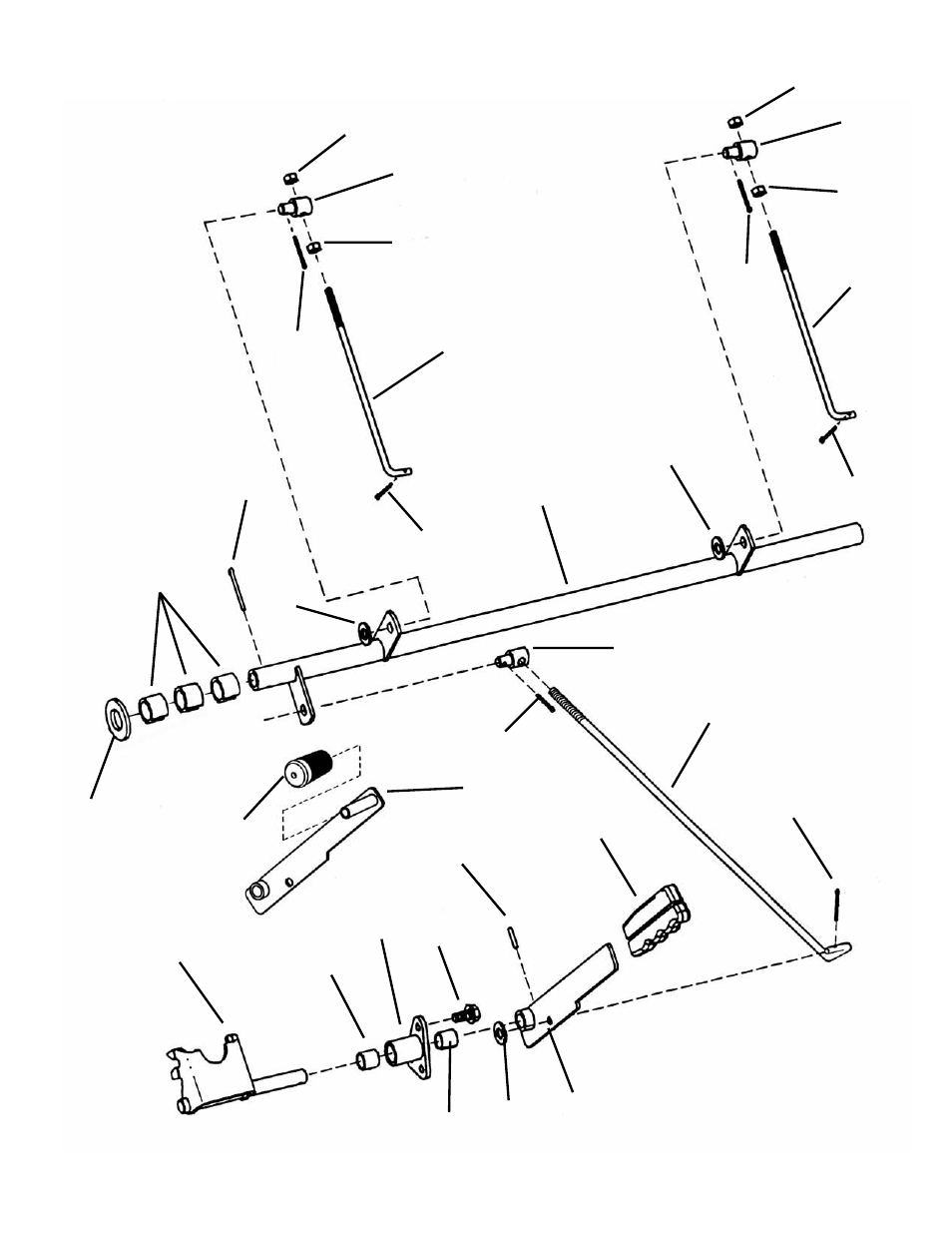 Parking brake assembly | Snapper ZM6100M User Manual | Page 24 / 56