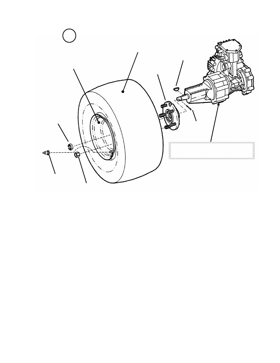 Drive tire/wheel assembly | Snapper ZM6100M User Manual | Page 3 / 56