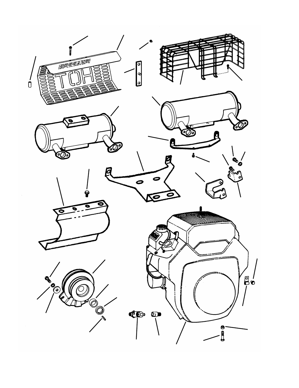 Engine sub-assembly | Snapper ZM6100M User Manual | Page 4 / 56