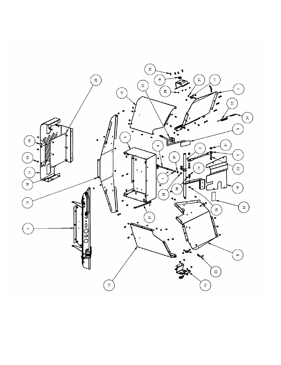 Front clip group | Snapper GC9520KW User Manual | Page 14 / 40