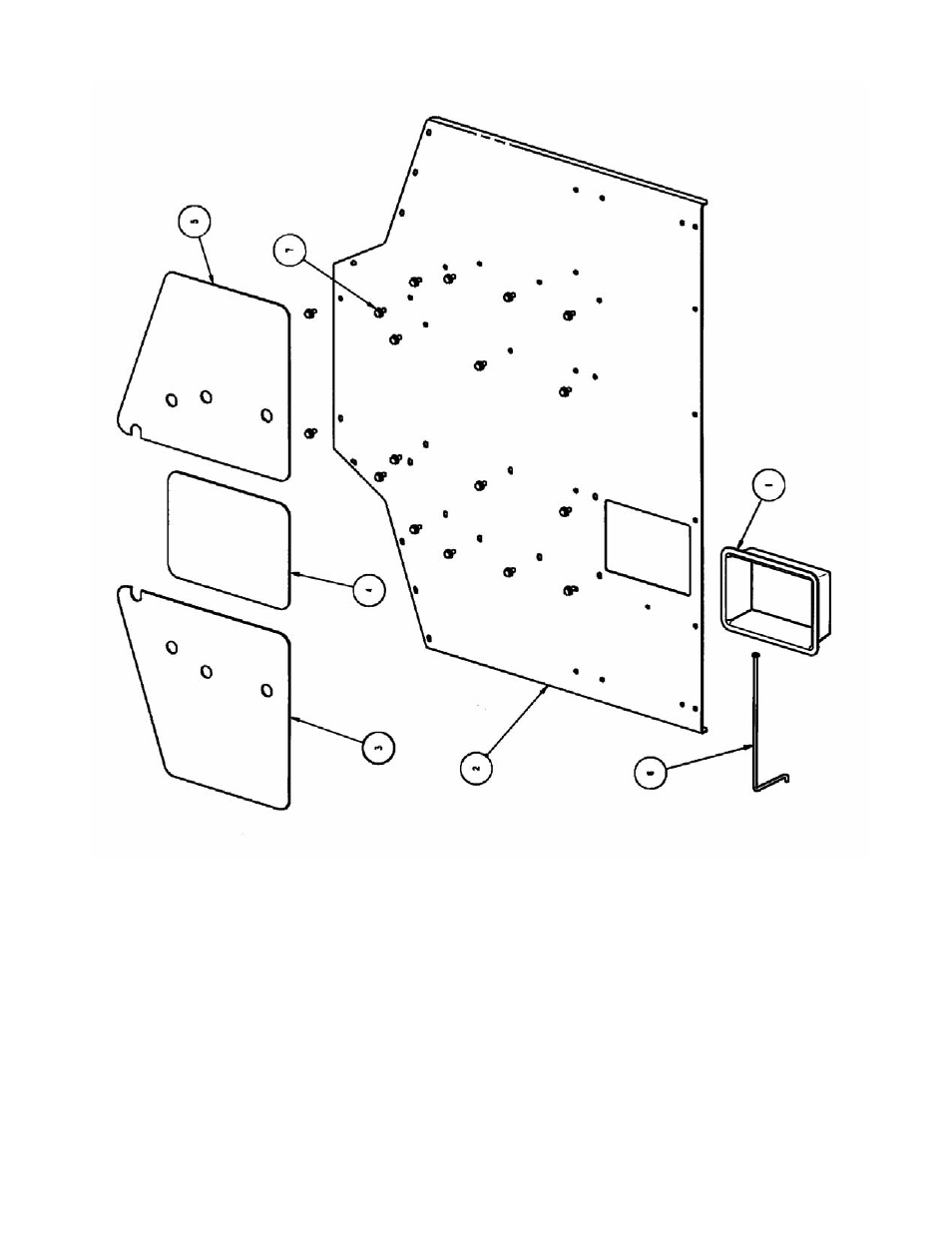 Footrest group | Snapper GC9520KW User Manual | Page 22 / 40