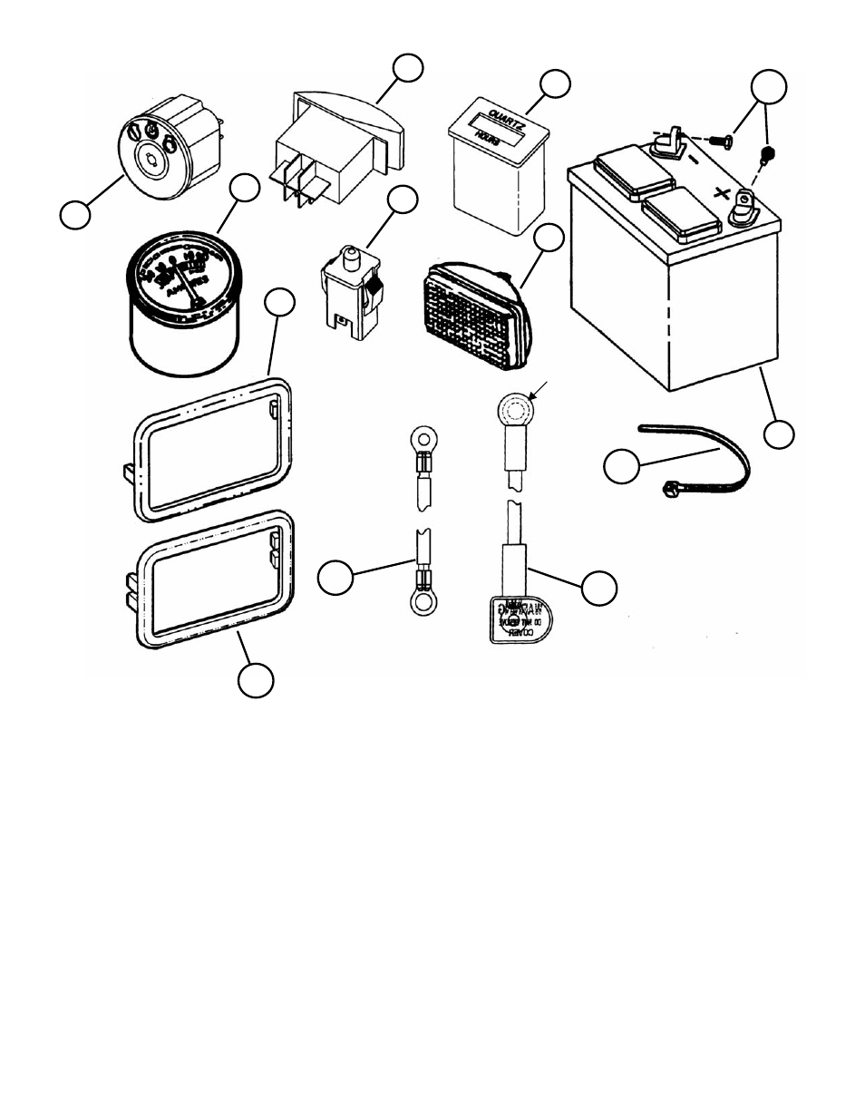Electrical group | Snapper GC9520KW User Manual | Page 29 / 40