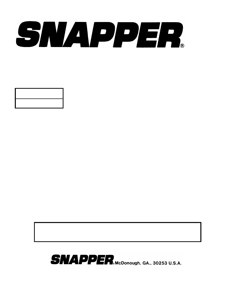 Grounds cruiser utility vehicle series 0, Model, Parts manual for | Gc9520kw | Snapper GC9520KW User Manual | Page 40 / 40