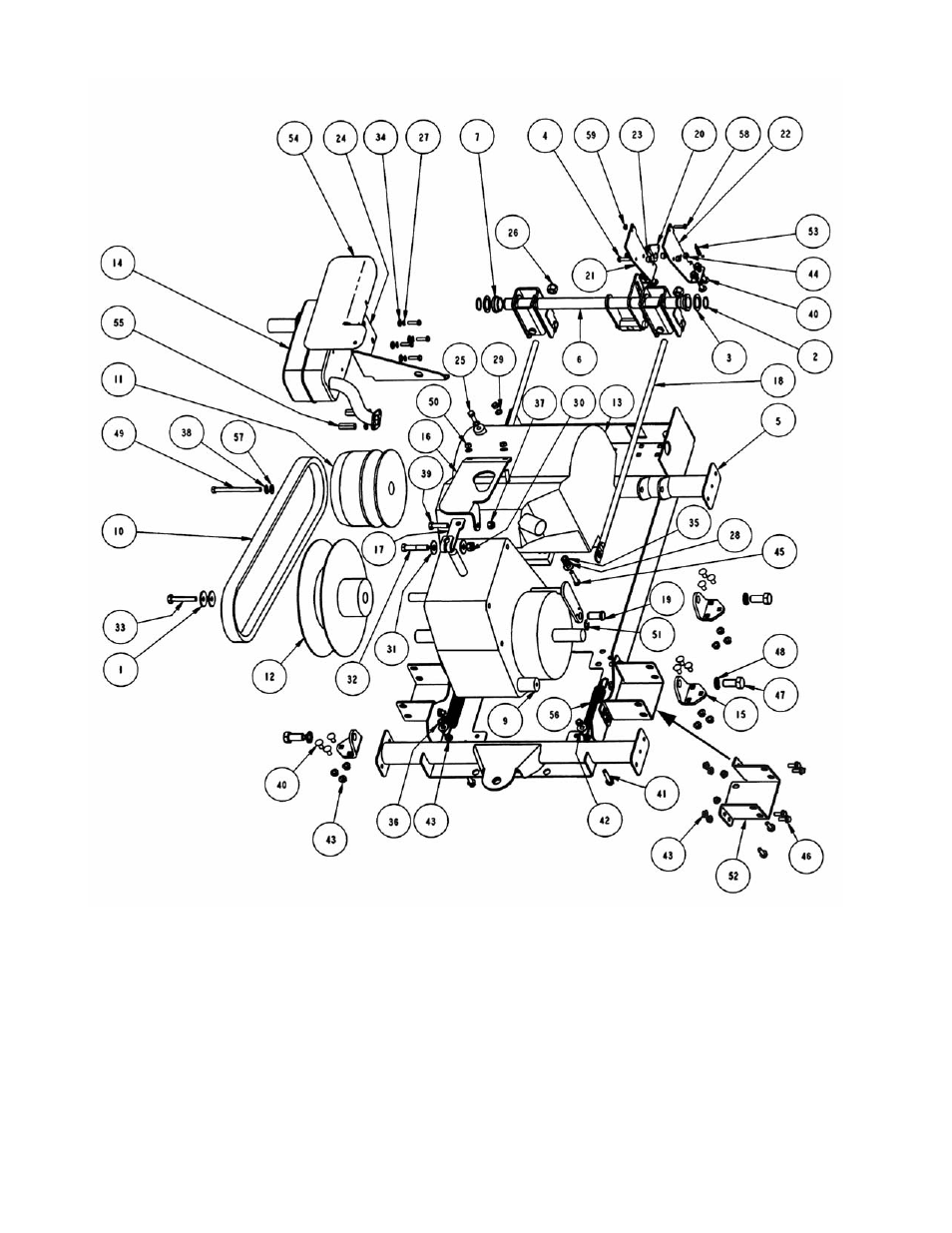Drive base group | Snapper GC9520KW User Manual | Page 6 / 40