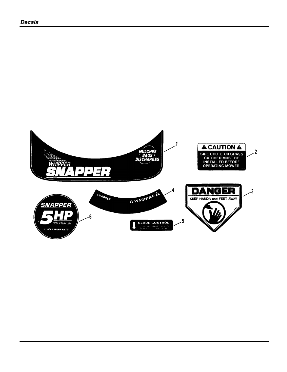 Snapper RP20500 User Manual | Page 18 / 22