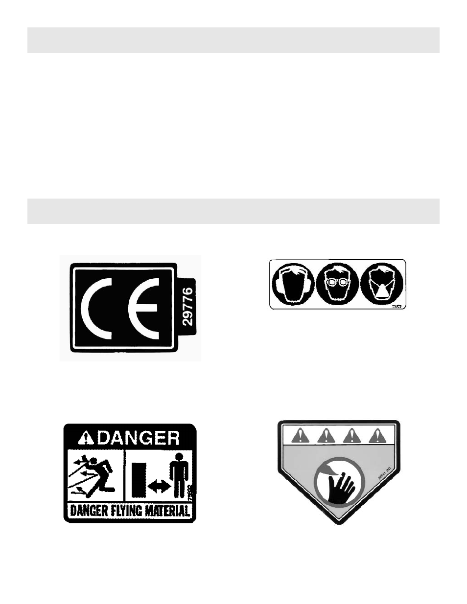 Illustrated parts list (cont.), Decal identification | Snapper ELBC6151BV User Manual | Page 13 / 16