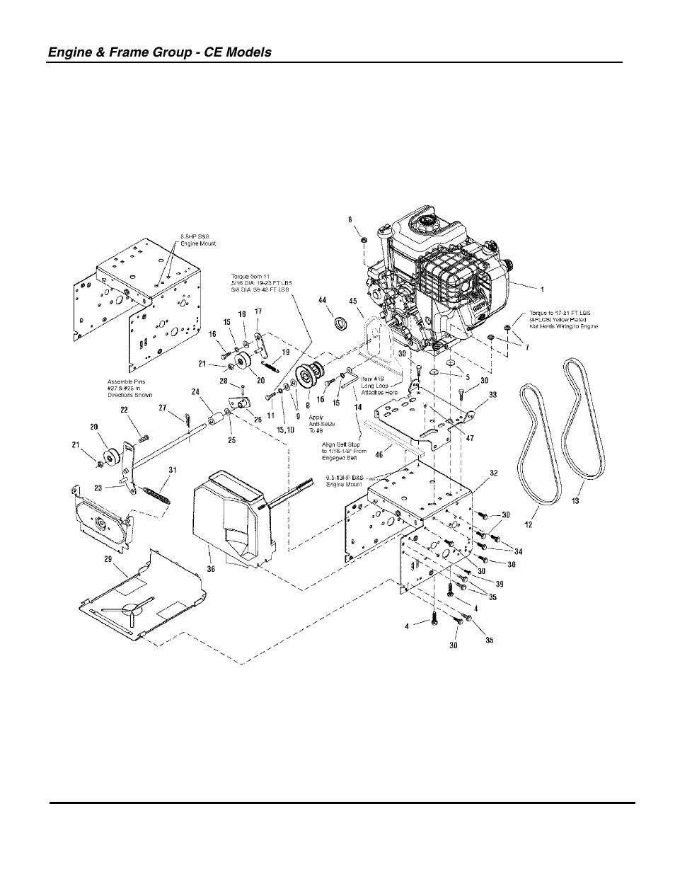 Snapper 115328E  EN User Manual | Page 20 / 38