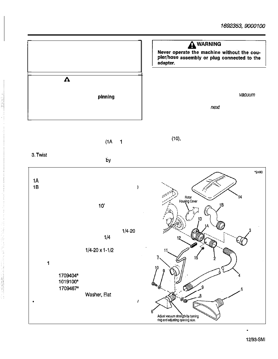 Snapper 1692210 User Manual | 2 pages