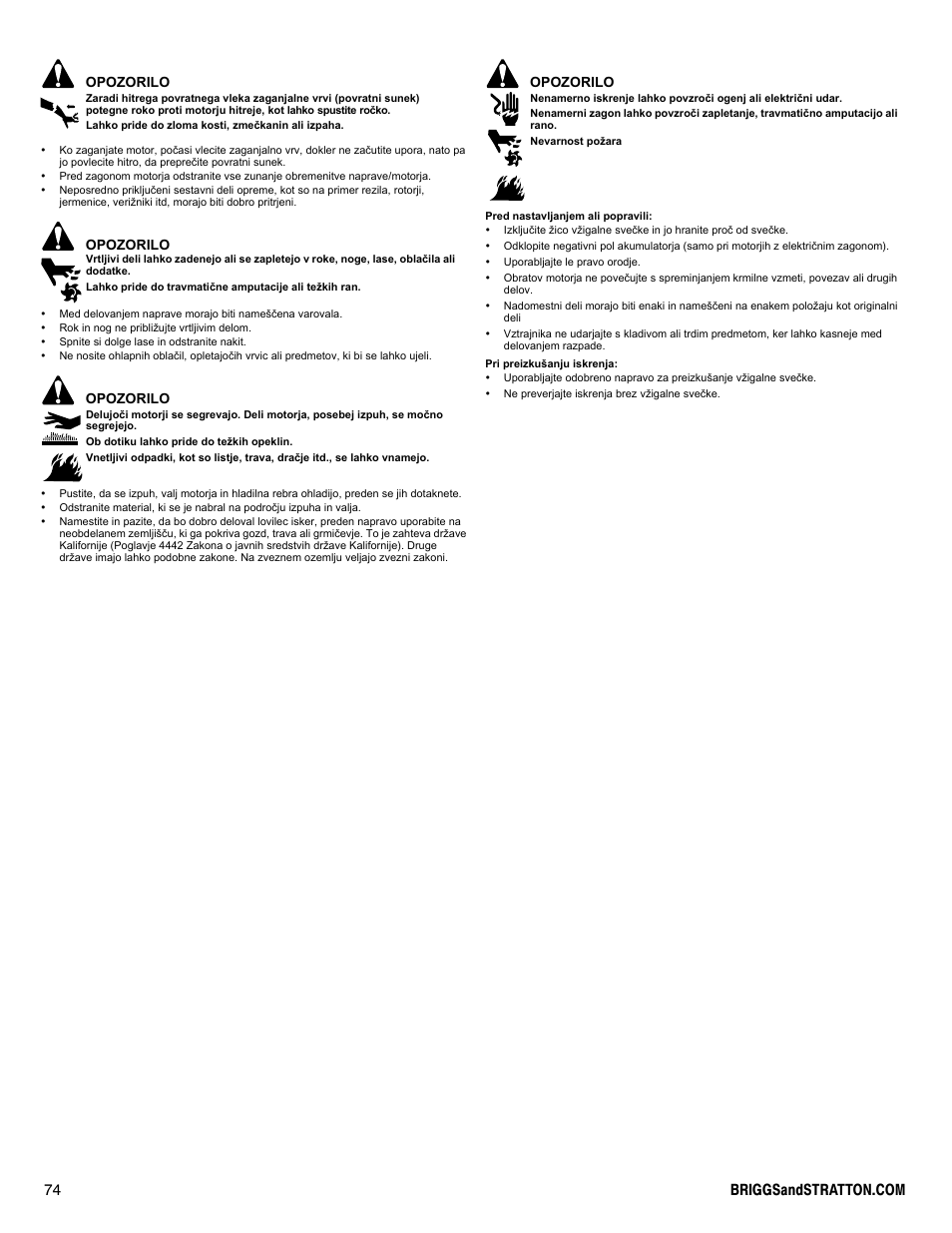 Snapper 90000 User Manual | Page 74 / 80