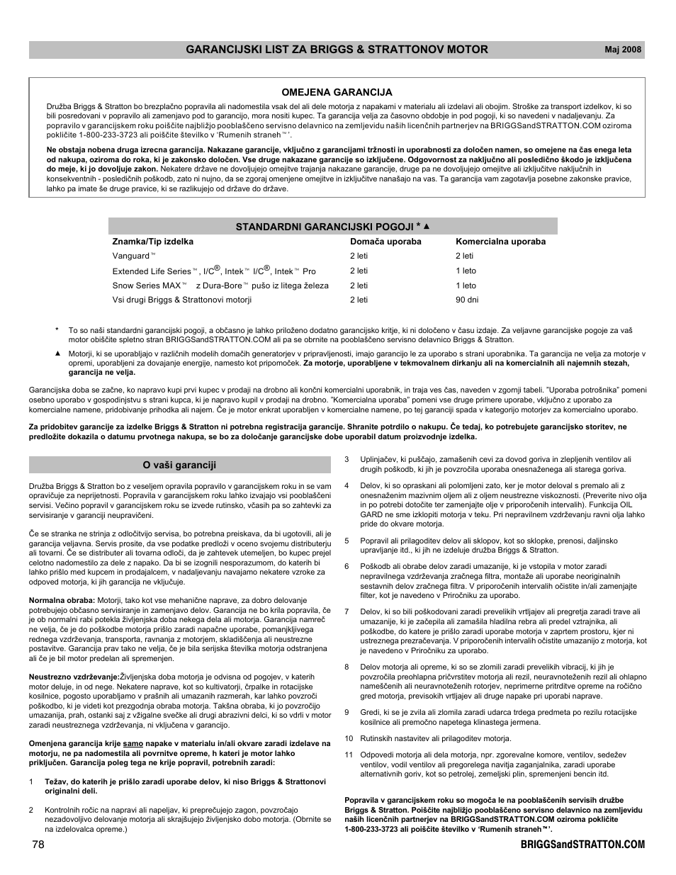 Snapper 90000 User Manual | Page 78 / 80