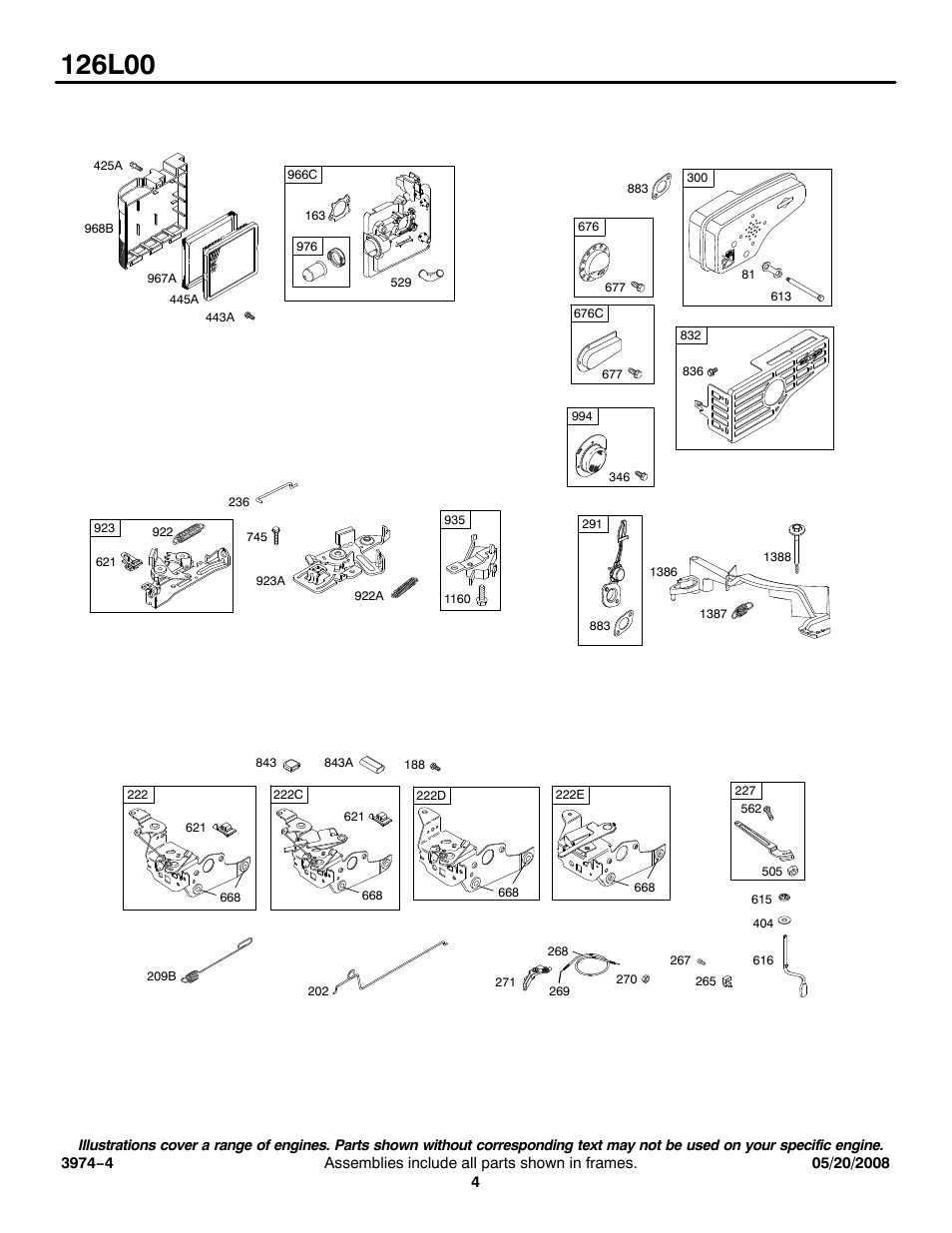 Snapper 126L00 User Manual | Page 4 / 11