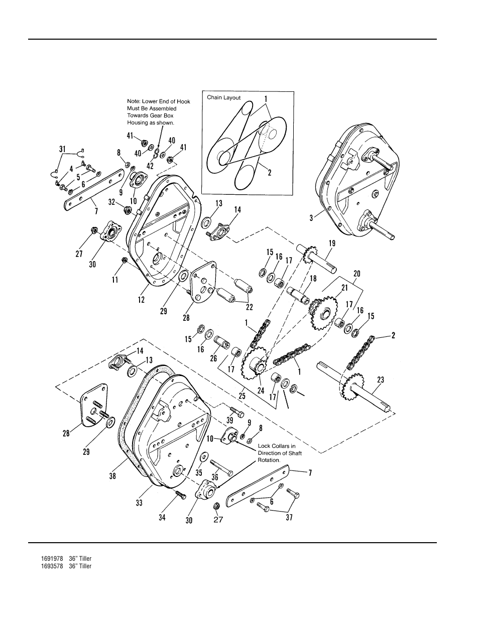 36” housing group | Snapper 2373 User Manual | Page 4 / 10