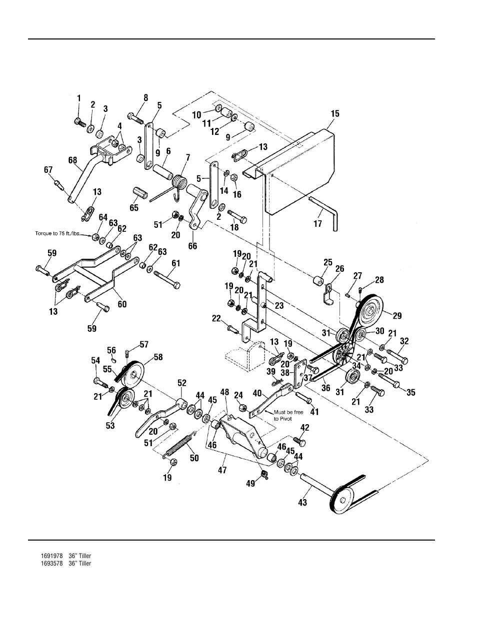 36” drive group | Snapper 2373 User Manual | Page 8 / 10