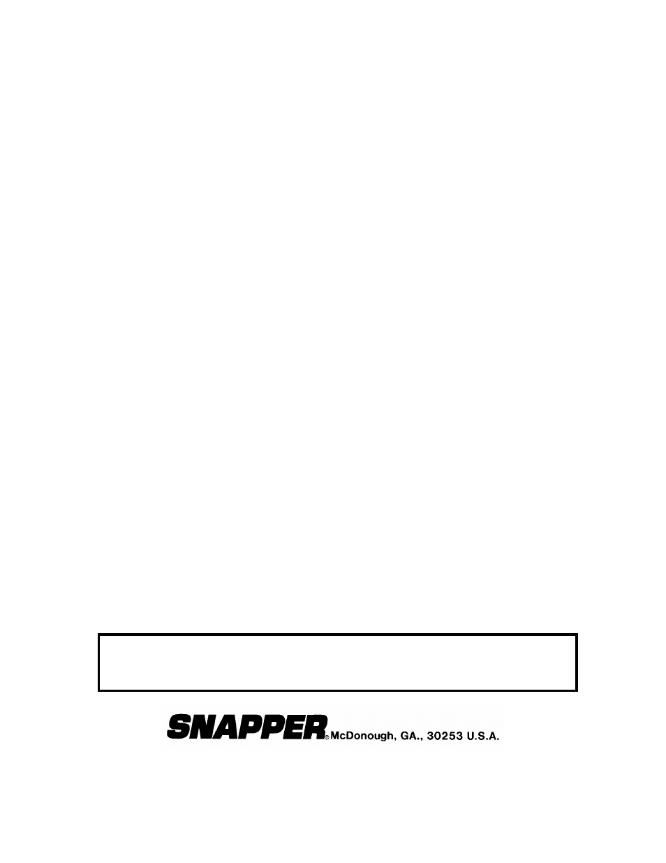 Lawn tractor accessories, Parts manual for | Snapper Lawn Mower Accessory User Manual | Page 68 / 68