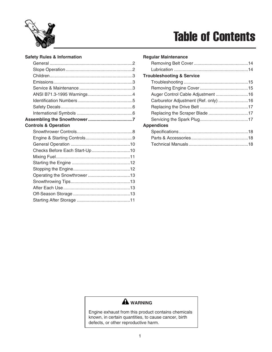 Snapper 520E User Manual | Page 2 / 20