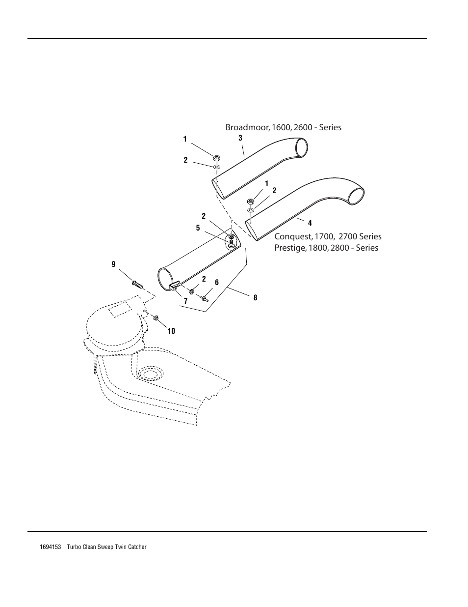 Tube group | Snapper 1694153 User Manual | Page 6 / 8